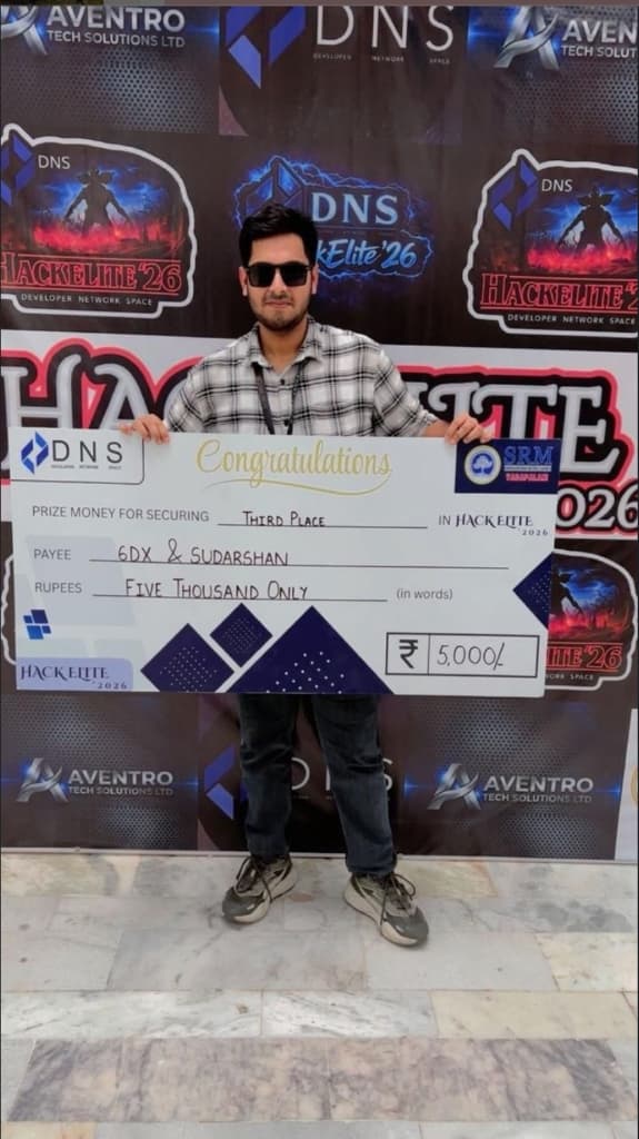 3rd Place at HackElite'26